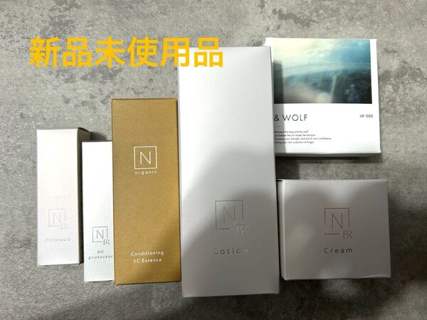 N organic ベーシック スキンケアセット ファンデーション バランシングローション WOLF UVファンデーション 新品