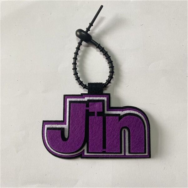 BTS JIN ジン フェルトキーホルダー