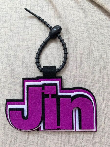 BTS JIN ジン フェルトキーホルダー