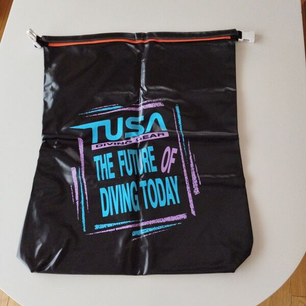 新品!未使用!TUSA ウォータープルーフダイビングバッグ大 黒