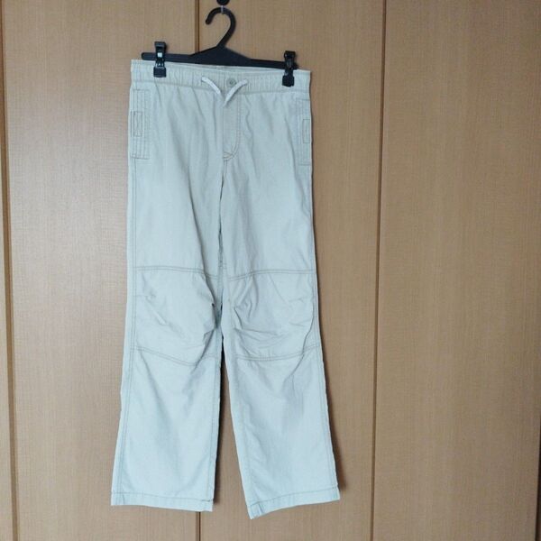 美品!GAP kidsの薄茶の長ズボン 150
