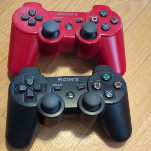 PS3 ワイヤレスコントローラー DUALSHOCK3 2つ