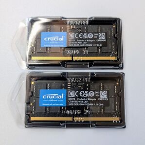 ノートパソコン用メモリ DDR5 SO-DIMM PC5-44800 32GB (5600MHz 16GBx2)
