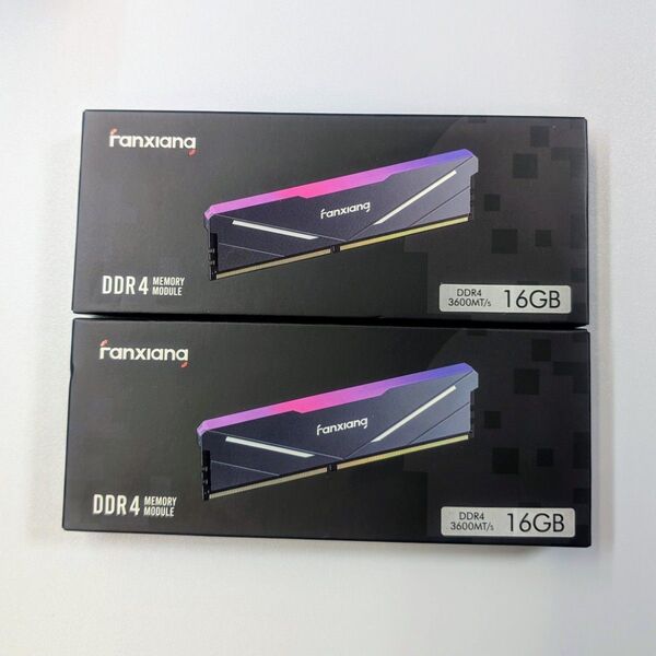 デスクトップ用メモリ DDR4 PC4-28800 32GB ARGB (3600MHz 16GBx2)