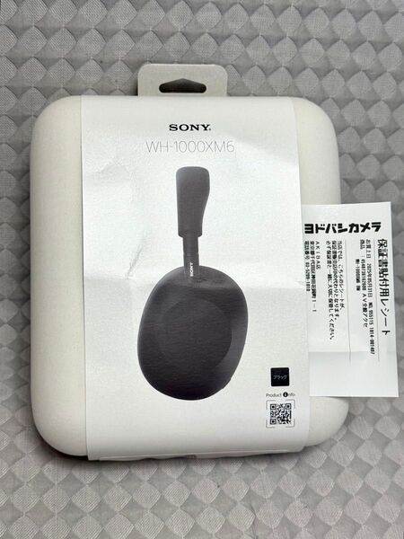 WH-1000XM6 SONY ワイヤレスヘッドフォン ブラック