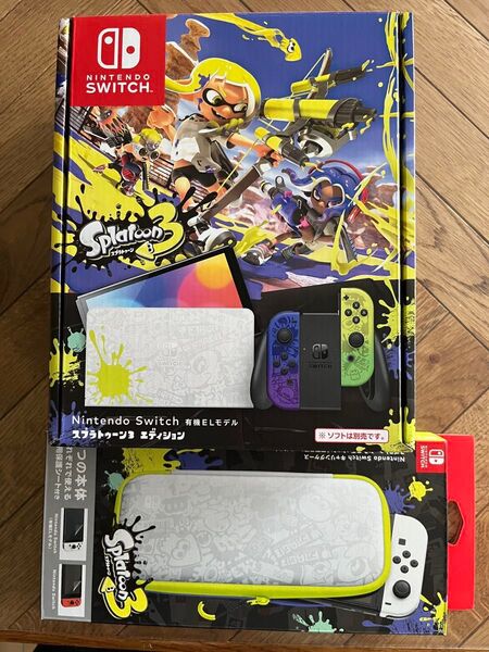 ☆ケース付☆Nintendo Switch 有機ELモデル★スプラトゥーン3エディション★スイッチ