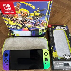 ★早い者勝ち★SDカード、ケース付☆Nintendo Switch 有機ELモデル★スプラトゥーン3エディション★スイッチ☆任天堂