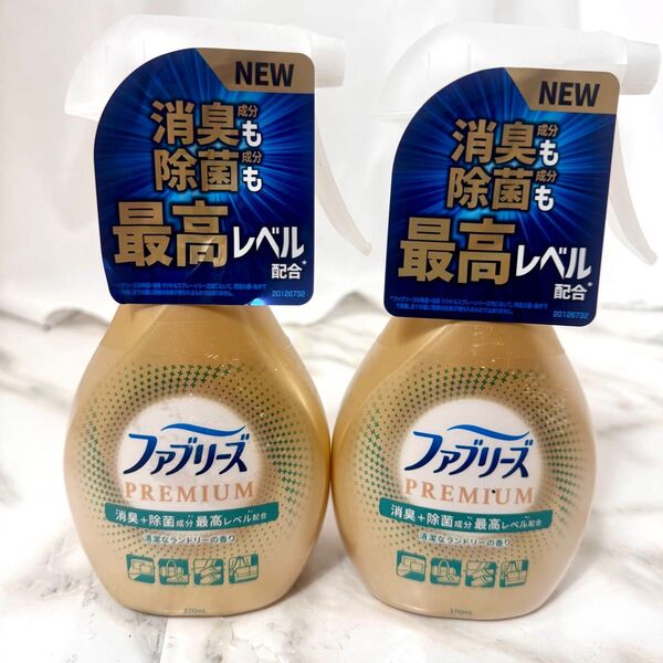 ファブリーズ 消臭スプレー 布用 清潔なランドリー 本体 370mL