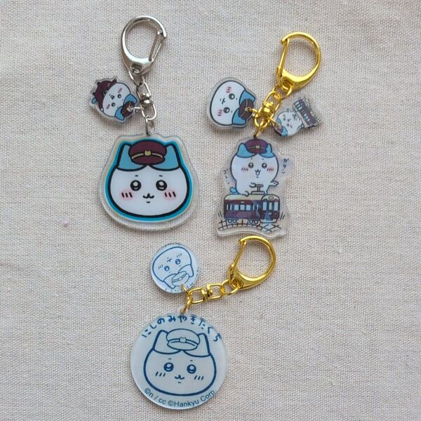 ちいかわ 「阪急」ハチワレ アクリルキーホルダー SALE