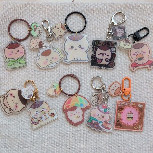 ちいかわ くりまんじゅう アクリルキーホルダー SALE