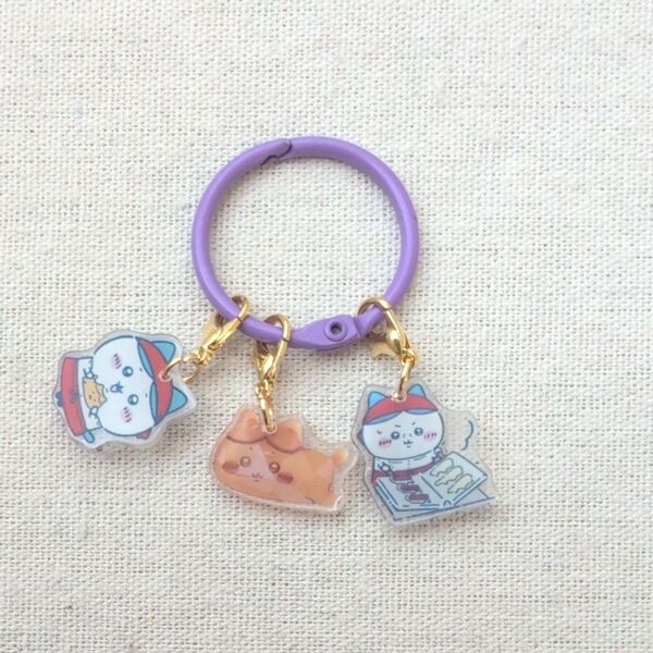 ちいかわ ハチワレ「ちいかわ焼き」アクリルキーホルダー