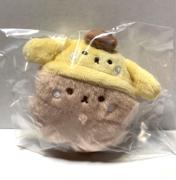 スタジオハヌル サンリオキャラクターズ ふわふわぬいぐるみ パム ポムポムプリン ボールチェーン付き マスコット