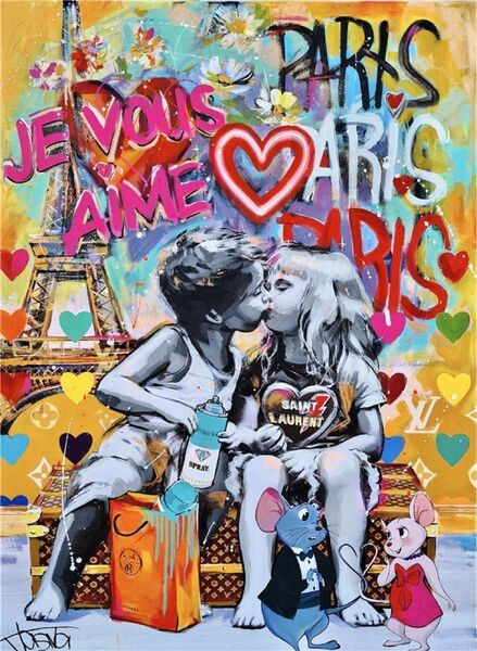 No.3☆半額祭☆キャンバスアート ブランドオマージュアート バンクシー ブランド絵画 Francfranc インテリア絵画