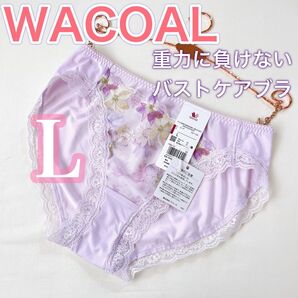 WACOALワコール【重力に負けないバストケアブラ】ペアショーツ【L】1枚