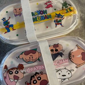 新品 クレヨンしんちゃん お弁当箱ランチパック 2個セット