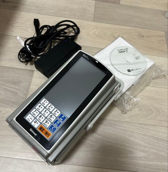 新盛インダストリーズ社製2インチ ラベルプリンター (中古)HALLO neo-7 H23T-H(剥離タイプ)