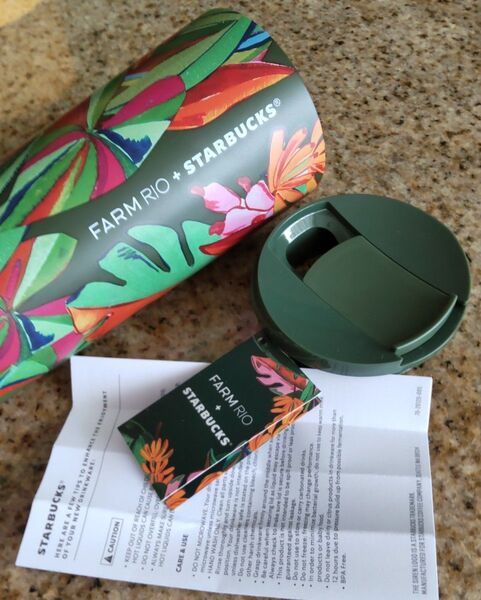 FARM RIO×STARBUCKS スタバ タンブラー アメリカ限定 ファームリオコラボ 日本未発売 473ml