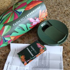 FARM RIO×STARBUCKS スタバ タンブラー アメリカ限定 ファームリオコラボ 日本未発売 473ml