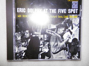 Eric Dolphy At The Five Spot, Volume 1　エリック・ドルフィー　CD　OJCCD-133-2