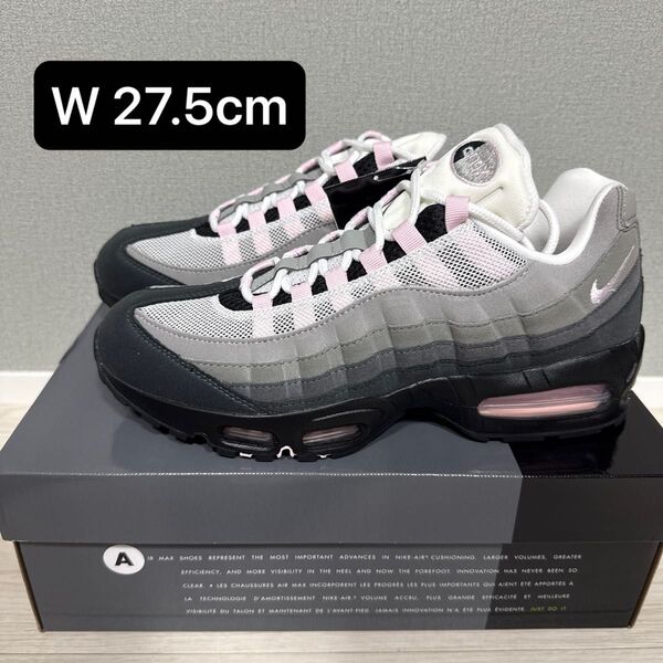 W27.5cm NIKE Women's Air Max 95 OG Pink Foam ナイキ エアマックス95 ピンクフォーム