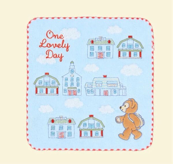 ダッフィー One Lovely Day ディズニー グッズ ミニタオル ハンドタオル ラゲッジタグ ボールペン 3点