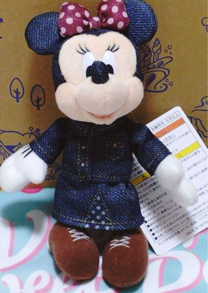ディズニーランド ディズニーシー ディズニー ぬいぐるみバッジ ぬいぐるみ ミニー ウエスタン ビッグサンダーマウンテン デニム