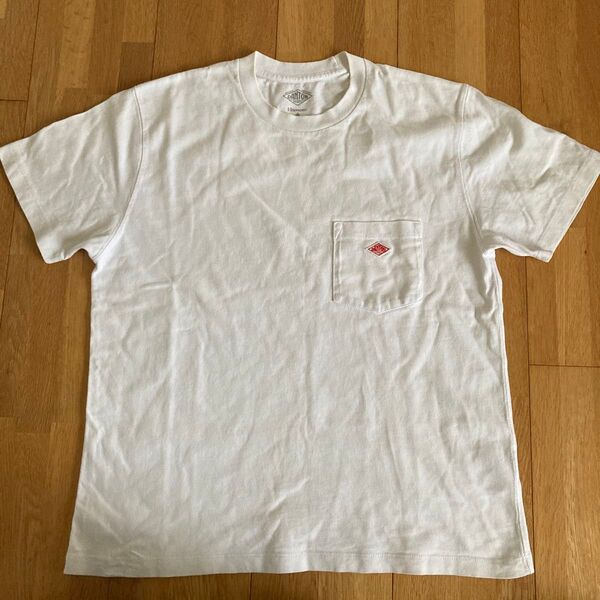 DANTON ダントン 半袖Tシャツ ホワイト サイズ36