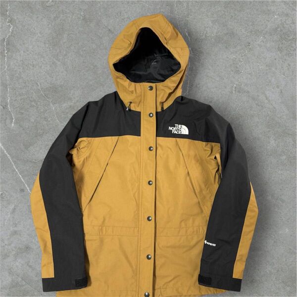美品 ザノースフェイス ゴアテックス マウンテンライトジャケット ベージュ THE NORTH FACE GORE-TEX