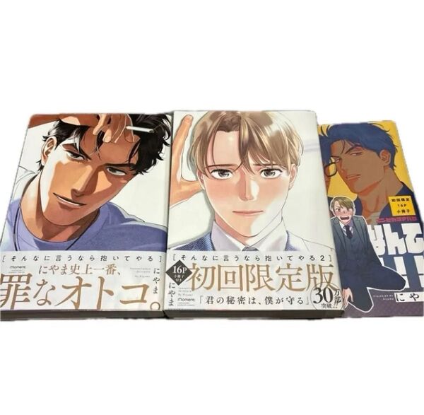 にやま そんなに言うなら抱いてやる そんなに言うなら抱いてやる 2 初回限定版 小冊子 BLコミック ボーイズラブ
