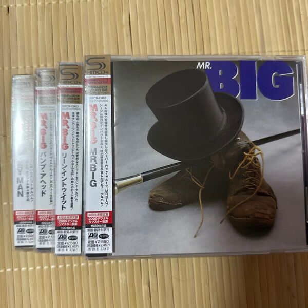MR.BIG 1st〜4thアルバムのリマスター 高音質SHM-CD
