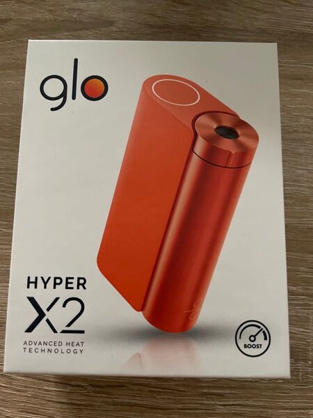 新品 glo hyper X2 グローハイパーエックスツー オレンジ デバイス 本体