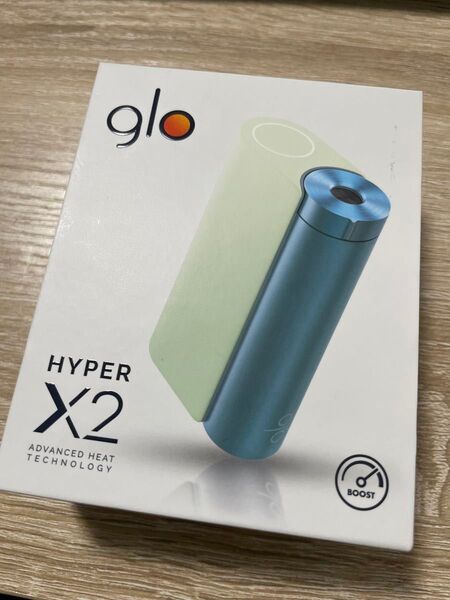 新品 glo hyper X2 グローハイパーエックスツー ミントブルー デバイス 本体