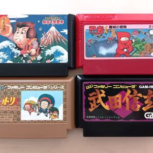 ファミコン 和風4本セット 動作確認済み