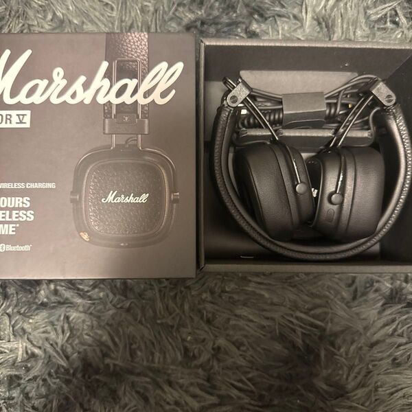 Marshall MAJOR V ワイヤレスヘッドホン ブラック