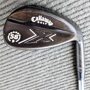 キャロウェイ Xフォージド 黒染めウェッジ 58° Callaway