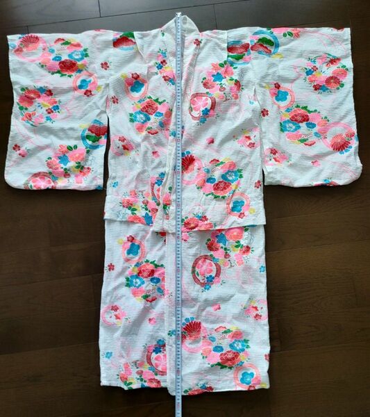 女の子用 浴衣 花柄