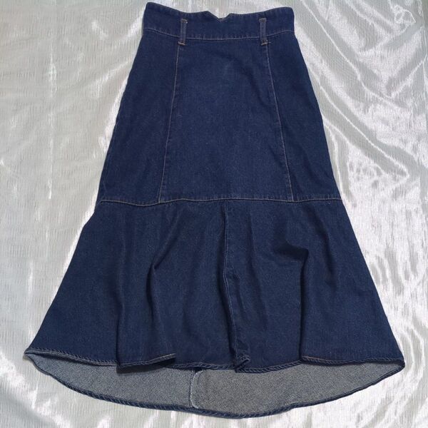 美品♪【proportion body dressing】デニムマーメイドスカート★マキシ丈スカート★サイズ1★160サイズにも