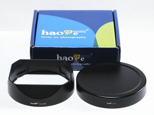 レンズフード Haoge LH-X16B for FUJIFILM XF16mmF1.4 R WR