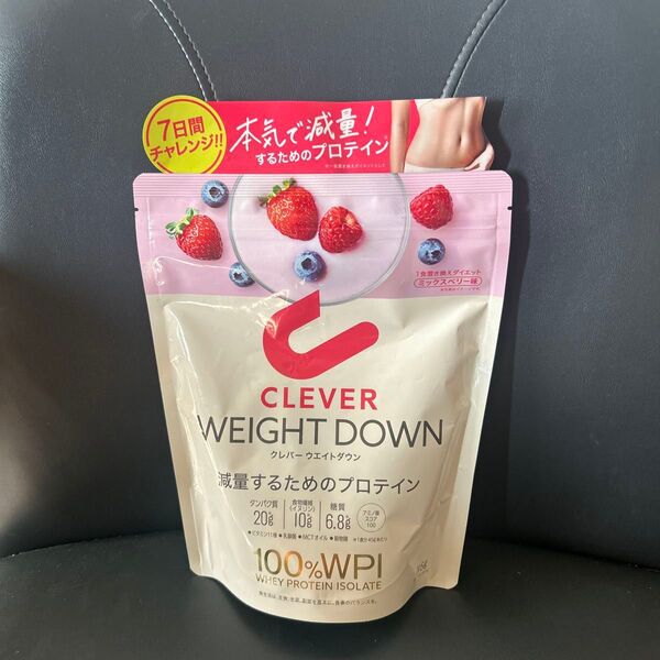 クレバー プロテイン ウエイトダウンミックスベリー 315g
