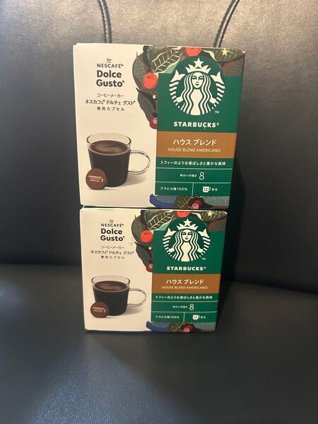 スタバネスカフェドルチェグスト用カプセルハウスブレンド 24個スターバックス