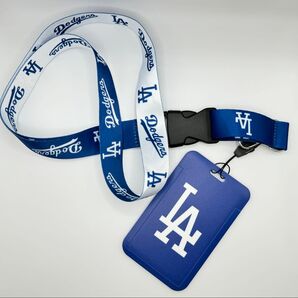 ドジャース メジャー ネックストラップ 大谷翔平 50/50 カードホルダー IDカードホルダー 社員証ケース IDカードケース
