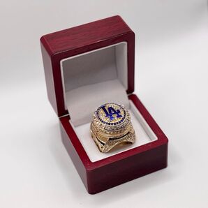【ケース付き】大谷翔平 2024年 MLB ワールドシリーズ優勝記念リング 記念品 指輪 ドジャース MLB チャンピオンリング