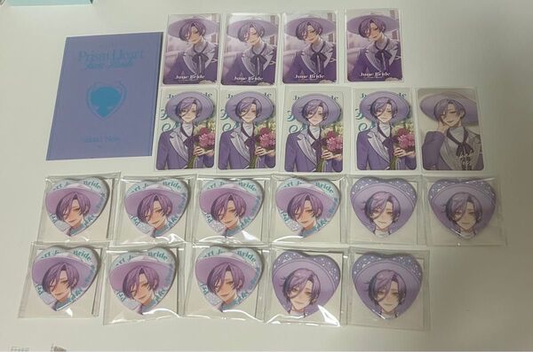 Prism Heart June Bride 榊ネス 缶バッジ フォト風カード