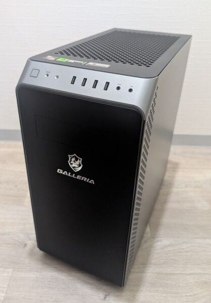 ガレリア ゲーミングPC RTX4060Ti Ryzen 7 5700X 16GB SSD1TB