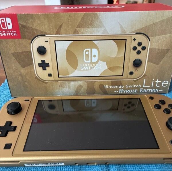 Nintendo Switch Lite ハイラルエディショ ソフトセット SD カード : ジョイコン カバー