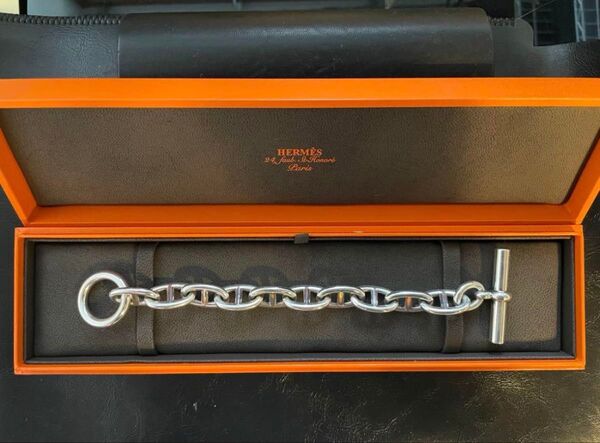 シェーヌダンクル TGM エルメス 美品 証明書 あり HERMES ブレスレット