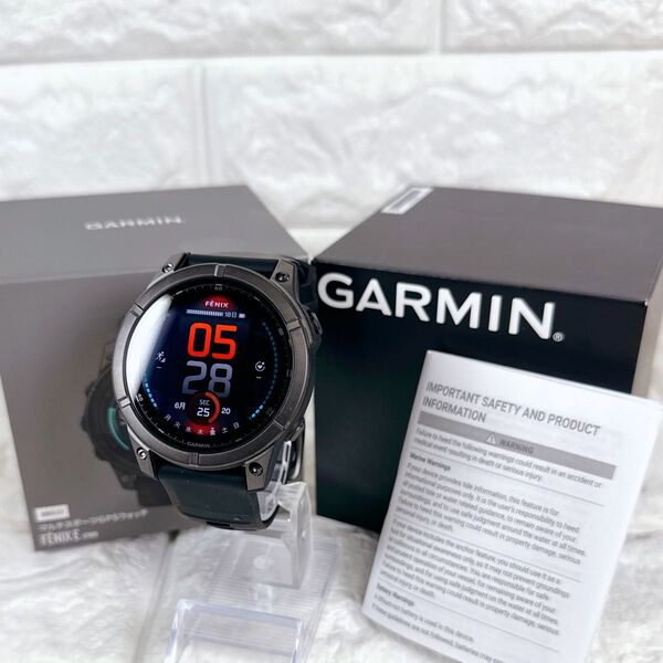 【本日限定価格】 【未使用級】 GARMIN FENIX E 47mm AMOLED ガーミン スマートウォッチ 腕時計 時計