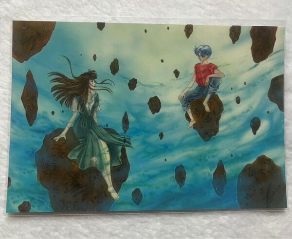 日渡早紀原画展 ぼくの地球を守って ポストカード ④ 花とゆめ