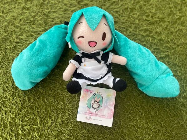 初音ミクシリーズ ふわぷち ミニぬいぐるみ 初音ミク メイド ver.