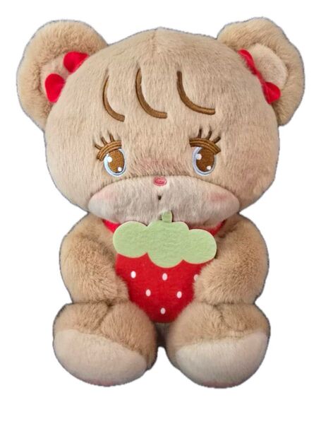 mikkoいちごBIGぬいぐるみ ラテ